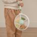 GoBe Kids Large Snack Spinner Bundle - Lemon Yellow | 4 Compartment Dispenser | Reusable & Leakproof | Dishwasher Safe - Buy Online on SooperMarket.com