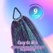 Rainbow Ponytail Hair Extensions 27.5 Inch 100g Coloured Hair Extensions for Braiding Coloured Glitter Straight Synthetic Hair Extensions for Women Girls Hair Accessories (Purple Blue Purple) - Buy Online on SooperMarket.com