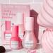 Glow Recipe Glowy Skin Prep Besties: Watermelon Niacinamide Dew Drops + Guava Vitamin C Eye Gel - Hydrating Serum & Under Eye Brightener Kit - Buy Online on SooperMarket.com