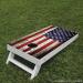 Pixelverse Design USA Flag Cornhole Board Skin Wrap Decal | Weather Resistant Vinyl Sticker for Corn Hole Bean Bag Toss Game | 24.5x48.5 - Ideal for Children, Adults, Colleges, Festivals & Bars - Buy Online on SooperMarket.com