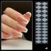 24Pcs/Bag Nails Form Nail Stickers Manicure Acrylic Templates Nail Extension Supplies Professional Accessories Nail Forms Moulds Nail Extension Films Silicone Gel Nail Forms Moulds - Buy Online on SooperMarket.com