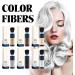 Supersize Color Fibers with Refill Set Colored Hair Thickener Temporary Hair Color for Root Touchup with Hair Thickening Fibers Unisex (grey) - Buy Online on SooperMarket.com