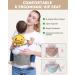 Lictin Advanced 6-in-1 Carrier - Ergonomic Convertible Front and Back Carry for Newborns to Toddlers 8-70 lbs - Buy Online on SooperMarket.com