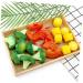 Alipis 6pcs Simulated Vegetables Fake Corns Props Food Ornament Broccoli Crowns Corn Stalks Artificial Corns Props Simulated Corns Fake Props Plastic Photo Prop Simulation Tomato Toy Pvc - Buy Online on SooperMarket.com