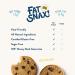 Fat Snax Low-Carb Soft Baked Keto Cookies - Chocolate Chip (Pack of 12) | Almond Flour, Gluten-Free, Low Sugar Snack | 2g Net Carbs, 8g Fat - Buy Online on SooperMarket.com