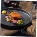 OFFSCH Steak Plate Fork Toaster Oven Pan Stainless Steel Frying Pan Metal Cooking Utensils Bowl Gripper Fajita Skillet Clip Stainless Frying Pan BBQ Clamps Cookware Holder BBQ Clips Black - Buy Online on SooperMarket.com