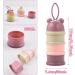 Bezavea 3-Layer Baby Milk Powder Dispenser & Formula Storage Container - 120ml Portable Green Travel Feeding Storage - Buy Online on SooperMarket.com