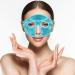 Cooling Eye Mask Gel Cold Eye Mask Reusable Hot Cold Therapy Gel Eye Mask Hot Cold Therapy Gel Eye Mask for Migraine Headache Dark Circles Dry/Swollen Eyes Sinus Pain (blue) - Buy Online on SooperMarket.com