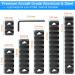 FANGOSS Mloc Picatinny Rails Set - 6 Pack with 3, 5, 7, 9, 11, 13 Slot Aluminum Sections - Includes 13 T-Nuts, Screws, and Allen Wrench - Buy Online on SooperMarket.com