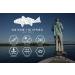 UPF 50+ Lightweight Performance Fishing Hoodie Shirt with Hood - Large, Arctic Blue - Buy Online on SooperMarket.com
