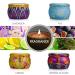 Scented Candle Gift Set for Women - 5.6oz Natural Soy Wax, 120 Hours Burning Time, Aromatherapy in Portable Tin - 4 Fragrances: Lavender, Lemon, Fig. Perfect Gift for Her! - Buy Online on SooperMarket.com
