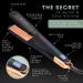 Professional Series MIRA Titanium Flat Iron | Best Hair Straightener & Curling Iron for Thick & Fine Hair | Single-Pass 1 1/4 Inch by MINT - International Shipping Available - Buy Online on SooperMarket.com