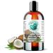 Bella Terra Oils - Liquid Organic Fractionated Coconut Oil 16 oz - Dive into Nutritional Excellence Known for Antioxidants & MCTs A Luxurious Treat for the Skin