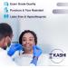 Kashi Scientific Disposable Nitrile Exam Gloves - 4 mil, Powder-Free, Latex-Free, Blue - X-Small, 100 Count - Food Safe Gloves - Buy Online on SooperMarket.com