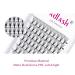 12D Volume Eyelashes 0.07mm D Curl 13mm Premium Artificial Lashes for Stunning Volume International Shipping Available - Buy Online on SooperMarket.com