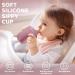 Dandat 2 Pcs Silicone Sippy Cups for Babies 6 Months+ | Spill Proof Toddler Training Cups with Double Handles | Easy Grip & BPA Free | 5 oz - Buy Online on SooperMarket.com
