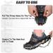 OKSTENCK Ice Cleats Traction Snow Grips with 23 Stainless Steel Spikes - Medium Size for Men, Women, and Kids - Anti-Slip Protection for Hiking, Walking, Climbing, Fishing - Buy Online on SooperMarket.com