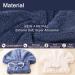Jseng 2PC Microfiber Hair Drying Caps - Fast Drying Hair Turban Wrap Towels for Girls and Women - Soft & Absorbent - Blue+beige - Buy Online on SooperMarket.com