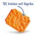 TUC Paprika Snack Crackers 24 x 100g | Salty & Delicious Paprika-Flavored Biscuits | Finely Salted Crispy Treats - International Shipping Available - Buy Online on SooperMarket.com