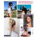 REECHO DIY Long Straight Wrap Around Ponytail Extension - Light Blonde 34 Inch 180g - Buy Online on SooperMarket.com