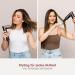 Shark FlexStyle 3-in-1 Airstyler & Hair Dryer - No Heat Damage Car Wrap Lure Oval Brush Concentrator - Champagne & HD424eu Black & Rose Gold - Buy Online on SooperMarket.com