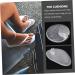 Healeved 4 Pairs Silicone Gel Clip Toe Pad and Protector Set - Clear Gel, Transparent, Soft, and Comfortable - Buy Online on SooperMarket.com