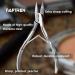 Professional Cuticle Nippers Precision Manicure Nail Clippers Stainless Steel Scissors Thick and Ingrown Nails Hospital Grade Podiatry Tool - Buy Online on SooperMarket.com