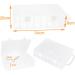 New brothread Double-Sided Storage Organizer/Box with Total 48 Adjustable Compartments  Removable Dividers for Embroidery and Sewing Threads  Embroidery Floss  Needles  Beads  Small Crafts & Toys - Buy Online on SooperMarket.com