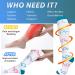 Buy Actinput 4 Pairs Compression Stockings for Men & Women - Colorful Support Socks for Sports Travel Cycling & More (Black S-M) - Buy Online on SooperMarket.com