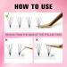 VEYES INC 5D Ellipse Flat Eyelash Extensions - Premade Fans 0.15 D Curl Mixed Length Tray (9-16mm) | Professional Salon Use - Buy Online on SooperMarket.com