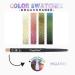 Buy Glitter Eyeshadow Sticks - 4pcs Waterproof Cream Eyeshadow Pencil | Long Lasting Shimmer & High Pigmented Eye Brightener | Multiuse Makeup Stick #052 - Buy Online on SooperMarket.com