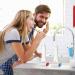 30-Piece Rolling Tube Toothpaste Squeezer Stand - Rotating Dispenser for Bathroom - Blue/Red/Green - Buy Online on SooperMarket.com