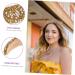 Gogogmee Candy Color Hairband Decorative Headbands Hair Styling Tools for Women Hair Bands for Aesthetic Hair Accessories Headbands Clothing Short Hair Miss Stuffing Cotton - Buy Online on SooperMarket.com