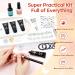 Modelones Poly Nail Gel Kit 8 Colors with 48W LED Nail Lamp - Professional Manicure Kit for Valentine's Day - Buy Online on SooperMarket.com