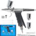 Uouteo 166TH Airbrush Trigger Gun with 0.3mm Needles, 7CC & 10CC Cup for Painting - Airbrush Kit - Buy Online on SooperMarket.com