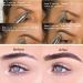 1/3PCS 4 In1 Eyebrow Contour Highlight Pen 4 in 1 Makeup Pen Waterproof Defining Highlighting Brow Pen Rotating Eyebrow Pencil Portable Eye Beauty Makeup Tool Gifts for Birthday Christmas 02# - Buy Online on SooperMarket.com