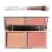 Blush For Cheeks Soft Blusher Makeup Powder Blush Palette With Mirror And Brush Matte And Shimmer Face Blush Make Up Powder Skin Tint Natural-Looking Blush Weightless Long-Wearing (01) 01 1 g (Pack of 1)