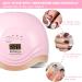 Buy McNory 168W UV LED Nail Dryer - Fast Drying Gel Nail Lamp with Timer & LCD Display for Professional Use - Buy Online on SooperMarket.com