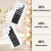D-12mm B 26 Cluster Lashes | Mega Volume D Curl Eyelash Clusters | DIY Soft Fluffy Extensions - Buy Online on SooperMarket.com