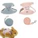Guoyou 2 pieces of rabbits leash adjustable soft rabbit dishes with a leash rabbit dishes for dwarf rabbits rabbit leash to break -off for small bunny cat dogs pet walking