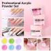 Morovan Acrylic Nail Set - Complete Starter Kit with Acrylic Powder Nail Lamp Drill & 4 UV Polish Colors for Beginners - Buy Online on SooperMarket.com