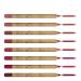DELISOUL 8-Piece Matte Lip Liner Pencil Set - Waterproof & Long-Lasting with Sharpener - Buy Online on SooperMarket.com