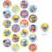 dekora Stitch Mini Wafer Discs Edible Decorations for Cupcakes Cookies and Muffins Perfect Party Supplies 3 4 CM - Buy Online on SooperMarket.com