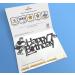 Cakeshop Cake Decoration Pack | Scooter Birthday Theme Premium Double Sided Glitter Card Cake Topper Sign & 25g Party Pack of Cake Sugar Sprinkles | Custom Age Cake Decorations (Black) Non-Prime Glitter Card: Black - Buy Online on SooperMarket.com