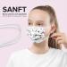 Buy Hard 50x Medical Mouth Protection Masks - CE Certified Type IIR 99.78% BFE Small Size Unicorn Design - Buy Online on SooperMarket.com