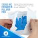 Dynarex Sterile Disposable Nitrile Surgical Gloves - Powder-Free, Large, 100 Gloves/Box - Buy Online on SooperMarket.com