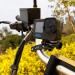 Buy HSU Aluminum Bicycle Handlebar Holder for GoPro Hero 12/11/10/8/7/6/5/4/3 & Action Cameras - 360 Rotary Mountainbike Rack - Black - Buy Online on SooperMarket.com