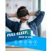 Sleep Mask with Bluetooth Earphones Sleep Headphones Bluetooth Blackout Wireless Eye Mask & Blindfold for Night's Sleep Travel Nap Office Cool Tech Gadgets for Women's Day Gift Headphones Bluetooth Wireless Ice Silk Lining - Black - Buy Online on SooperMarket.com