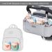 Bebamour Baby Milk Powder Dispenser Pot - 230g Formula & Snack Dispenser - Light Green Cow Design - Buy Online on SooperMarket.com