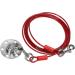 Qcwwy Stainless Steel Dog Anchor | 360 Rotatable Rust-Free 5m Cable for Large Dogs | Durable Pet Anxiety Solution for Courtyard Lawn & Outdoor Camping - Buy Online on SooperMarket.com